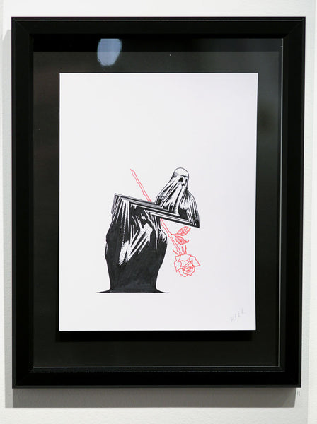 Untitled (ghost and rose)