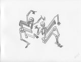 Untitled (dancing skeleton stretch)