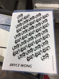 WARPED MIND Exhibition Poster - Bryce Wong, 1 Color